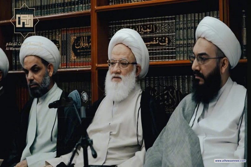 المرجع اليعقوبي يوجه كلمة إلى مرشدي قوافل الحج قبيل توجههم إلى الديار المقدسة 