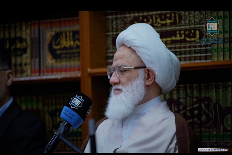 المرجع اليعقوبي يحذّر من فتن وخطورة الشيطان وسوء استخدام مواقع التواصل الاجتماعي