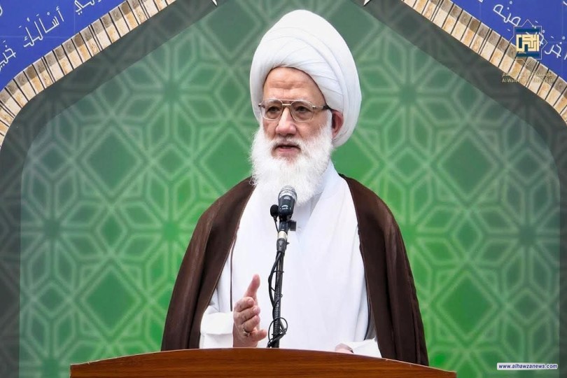 المرجع اليعقوبي يدعو إلى إشاعة ثقافة الإحسان في خطبتي صلاة عيد الأضحى المبارك