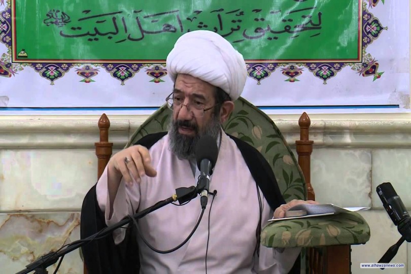  الشيخ الايرواني وكلمة في الموعظة الاسبوعية