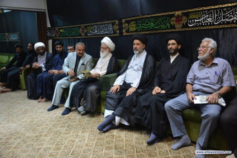 خلال لقاءه بممثل عن وزارة البيئة  المرجع اليعقوبي يؤكد على أهمية الالتزام بالتوجيهات التي تحفظ البيئة وتضمن سلامة الزائرين