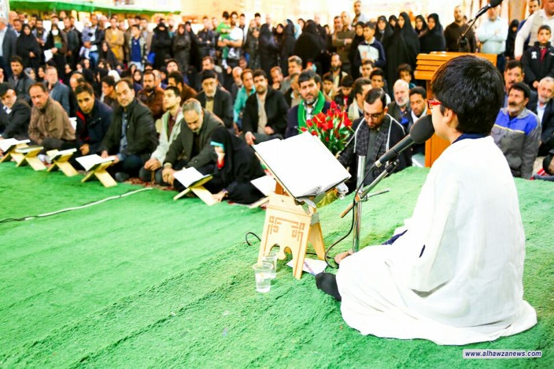 استضافت دار القرآن الكريم التابعة لقسم الشؤون الدينية في العتبة العلوية المقدسة وفداً من مؤسسة سديد القول القرآنية من مدينة طهران الايرانية لإحياء المحافل القرآنية في رحاب الصحن الحيدري الشريف