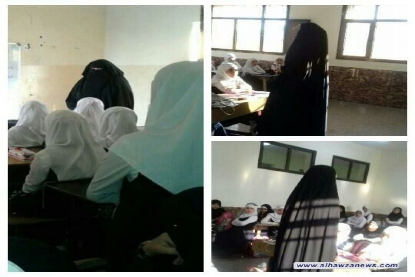 مجمع المبلغات الرساليات في البصرة فرع القرنة يدخل المدارس الاكاديمية 