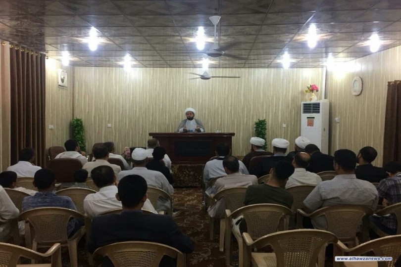 مدرسة الامام الصادق ع تشرع بفتح دورة للخطابة الحسينية