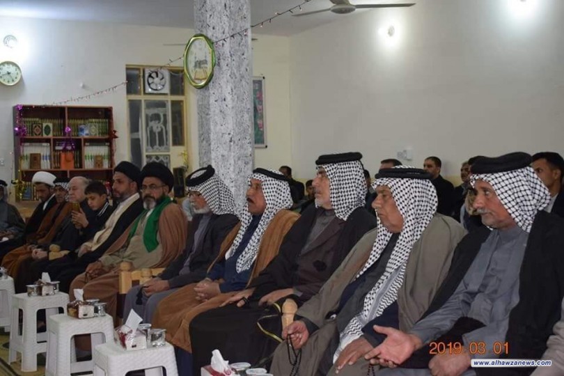 بذكرى ولادة السيدة فاطمة الزهراء ع اقام مكتب المرجعية في ديالى ندوة ثقافية 