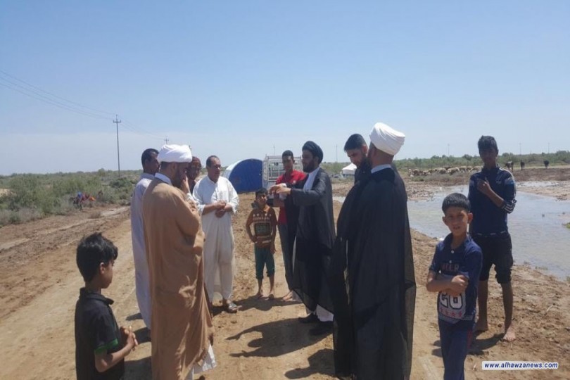 مؤسسة فيض الزهراء تتوجه إلى محافظة ميسان لإغاثة المناطق المتضررة من جراء السيول 