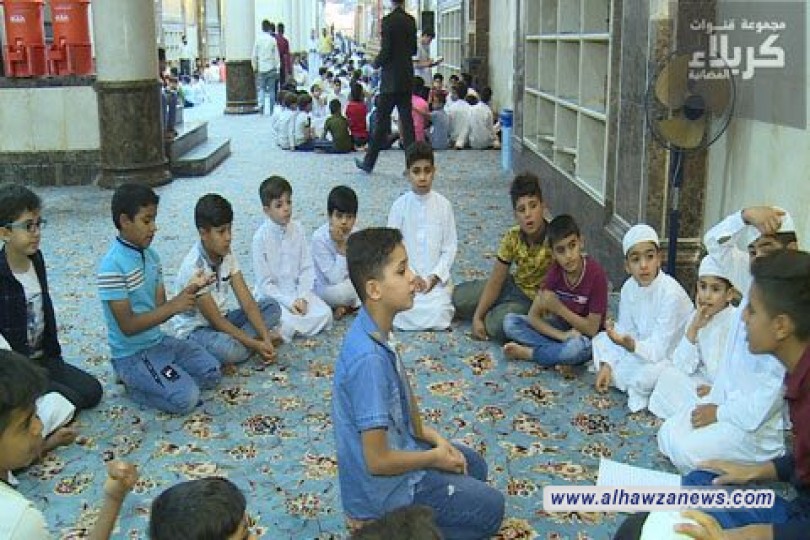 العتبة الحسينية المقدسة تباشر بمشروع الدورات الصيفية لطلبة المدارس