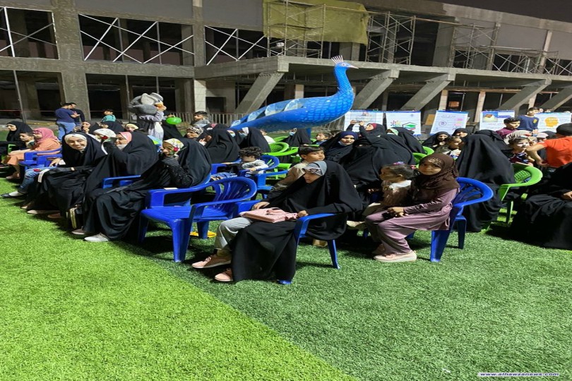 متنزه الشراع في النجف الأشرف يشهد افتتاح فعاليات ثقافية وتوعوية 