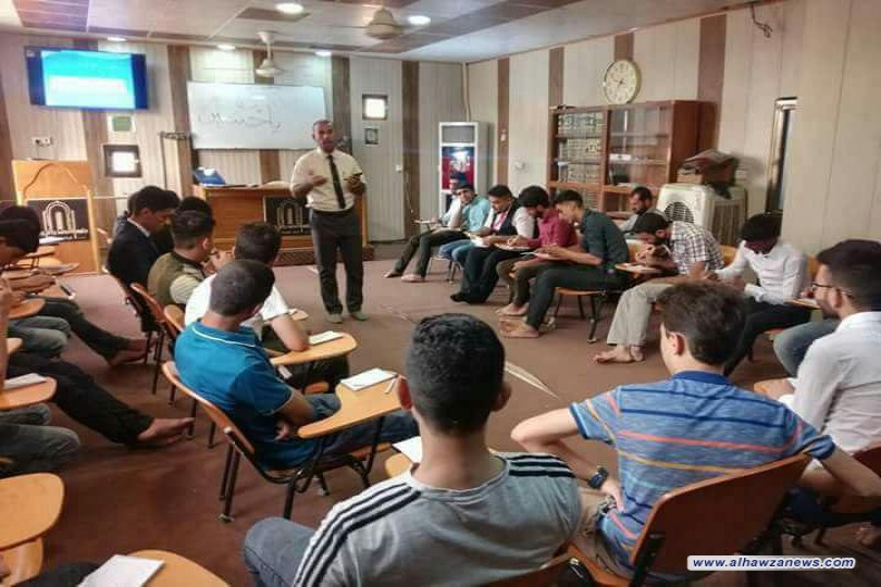 مؤسسة ملتقى العلم والدين في واسط تباشر مشروع اعداد القادة الشباب