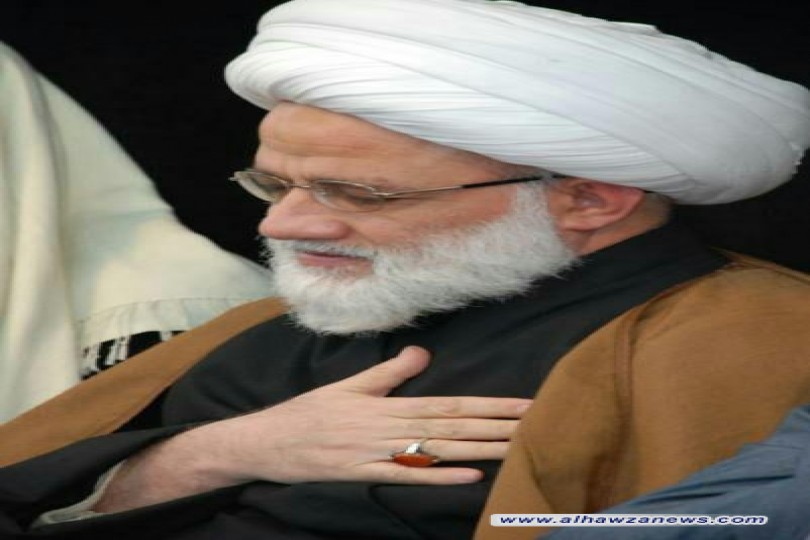 أعطوا أكبر زخم ممكن للشعائر الحسينية شكلاً ومضموناً المرجع الديني الشيخ اليعقوبي