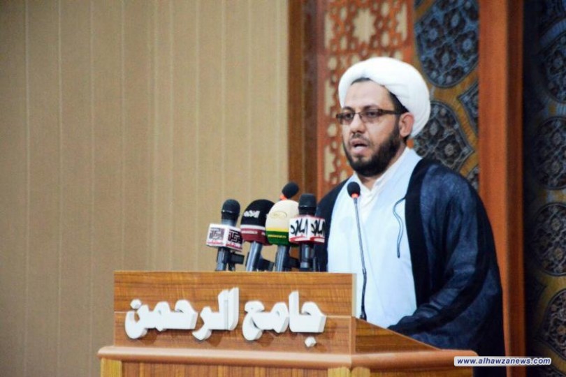 خطيب جمعة بغداد: عاشوراء موسم رفض الظلم والظالمين ونطالب باستقالة المسؤولين المقصرين والسكوت عنهم هو ركون للظالمين