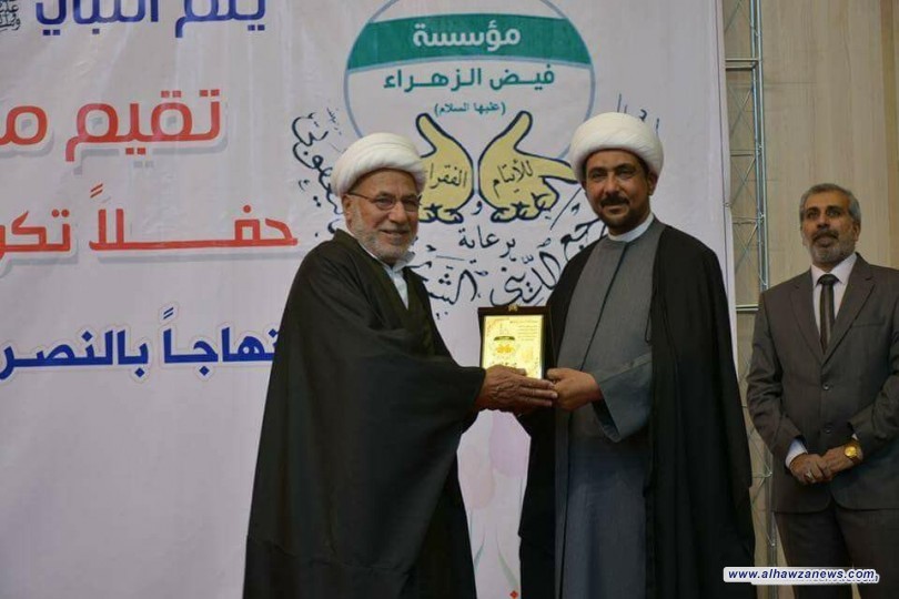 مؤسسة فيض الزهراء تحتفل بتكريم ايتام العراق في قاعة الشهيد حيدر المياحي ابتهاجا"بالنصر المؤزر على الارهاب وأعداء العراق ببغداد