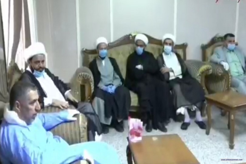 مكتب المرجع اليعقوبي في ذي قار يزور مستشفى الحسين التعليمي / الحجر الصحي وينقل تحايا المرجع اليعقوبي للكوادر الطبية المجاهدة